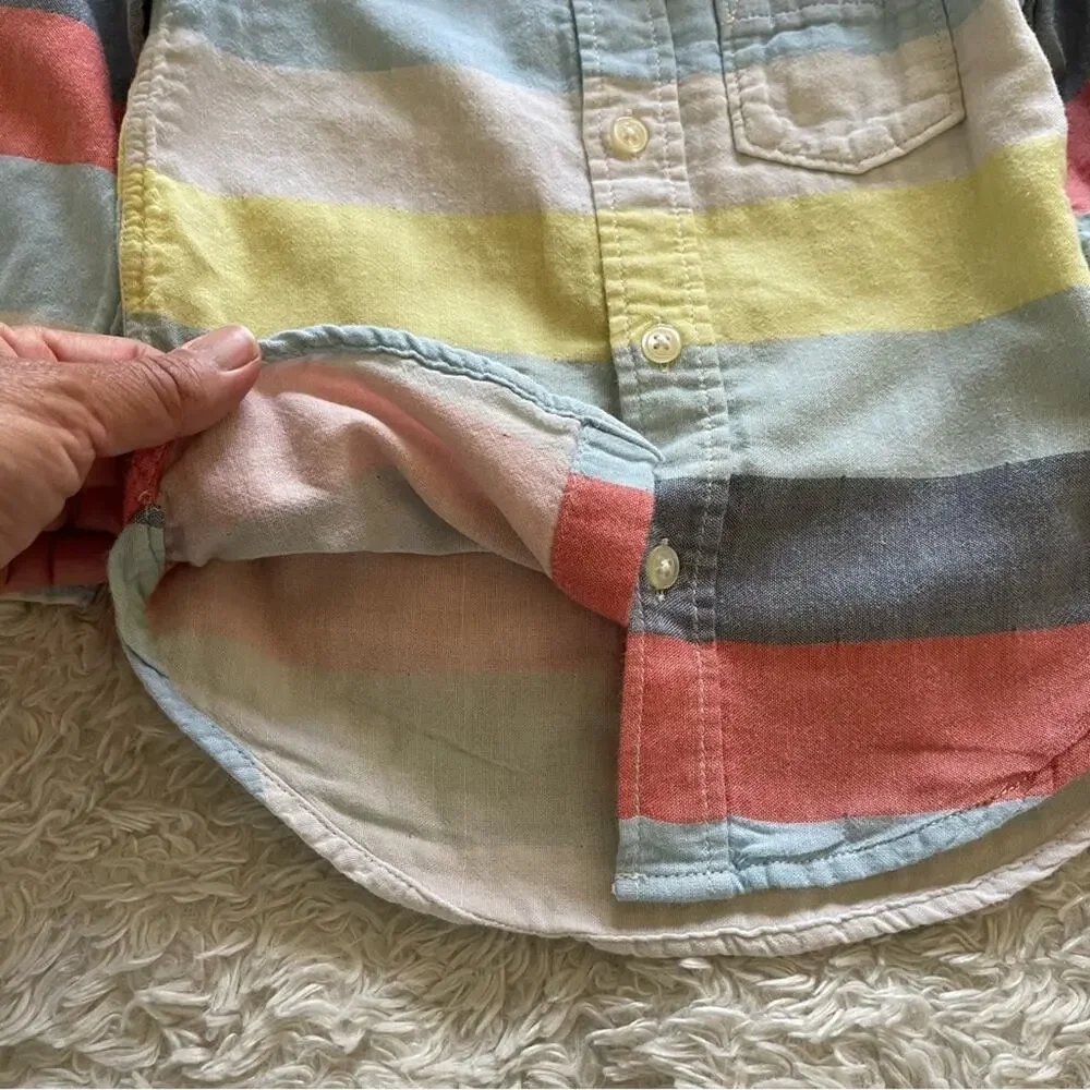 Baby Gap Stripe Button Down Shirt